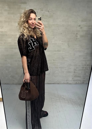 Court lace tee Mocca HAUTE L\'AMITIÈ